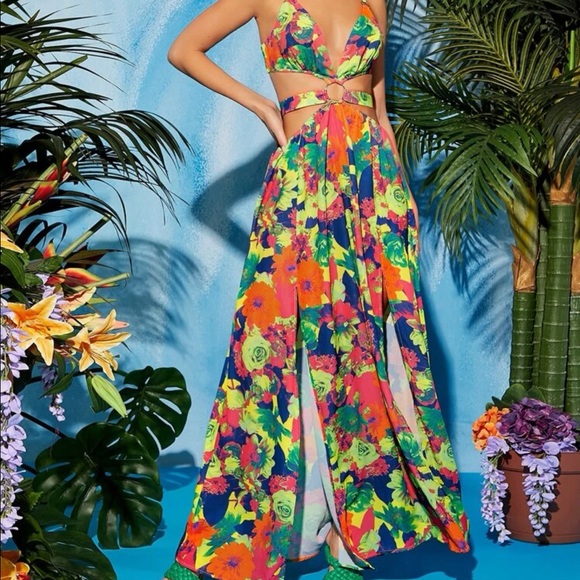 Boho floral maxi dress - Picture 5 of 8